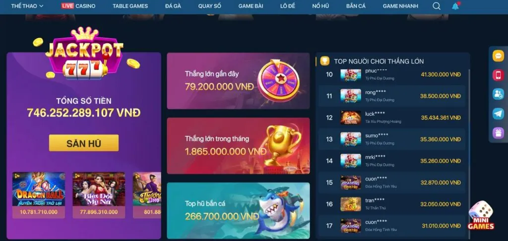 Kho game đa dạng tại 88cbl